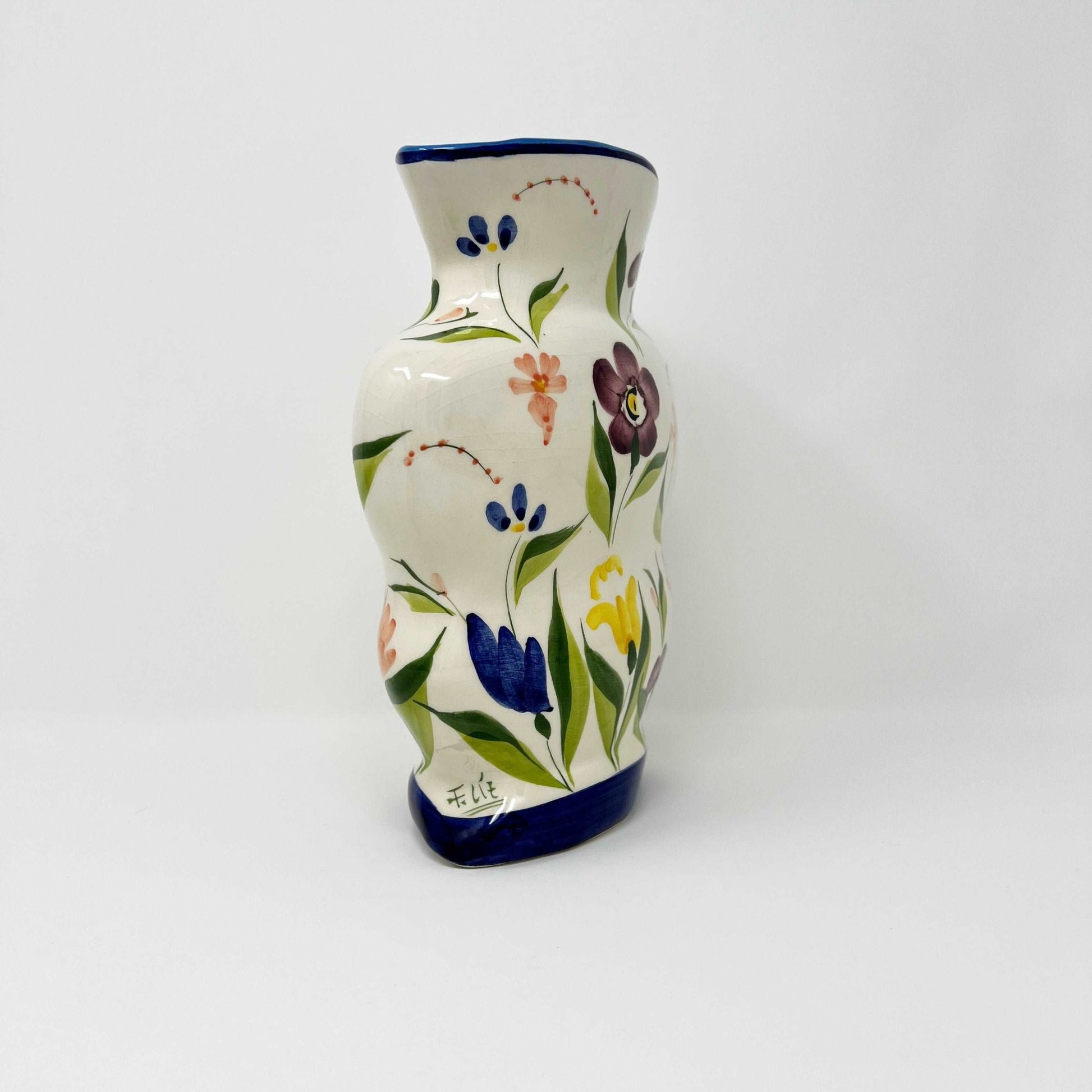 Andrea By Sadek Jay Wilfred Vase - signed F. Lie - Made in Portugal - Southern Love Interiors