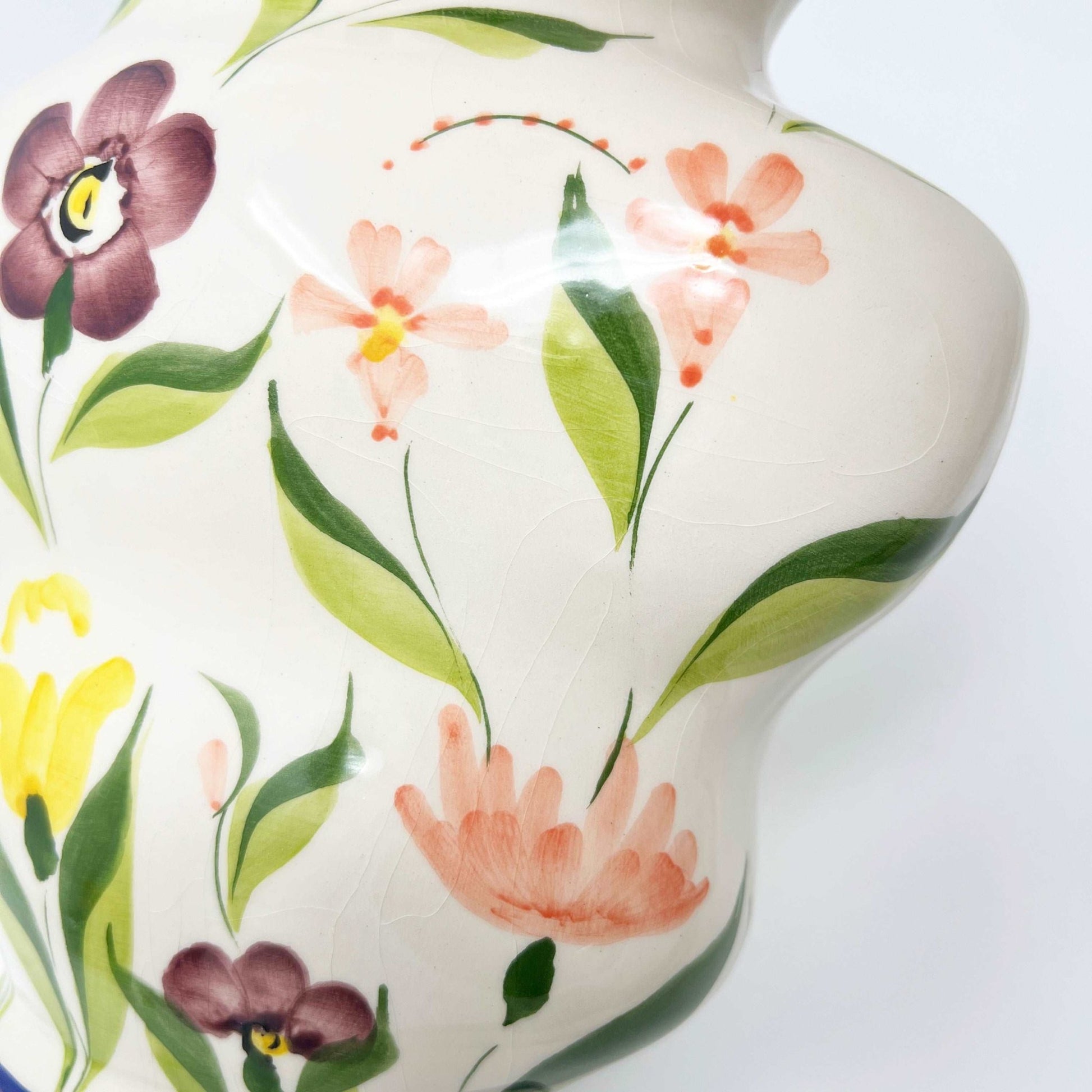 Andrea By Sadek Jay Wilfred Vase - signed F. Lie - Made in Portugal - Southern Love Interiors