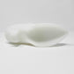 Fenton Handmade in USA White Satin Glass Slipper Shoe - Southern Love Interiors