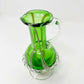 Green Pitcher Blown Glass Murano Style - Southern Love Interiors