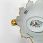 Limoges Castel France Porcelain Bowl with Gold Trim Bird and Flowers Bowl with Gold Accents - Southern Love Interiors