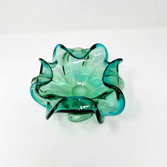 Murano Sommerso Italian Handblown Glass Bowl - Southern Love Interiors