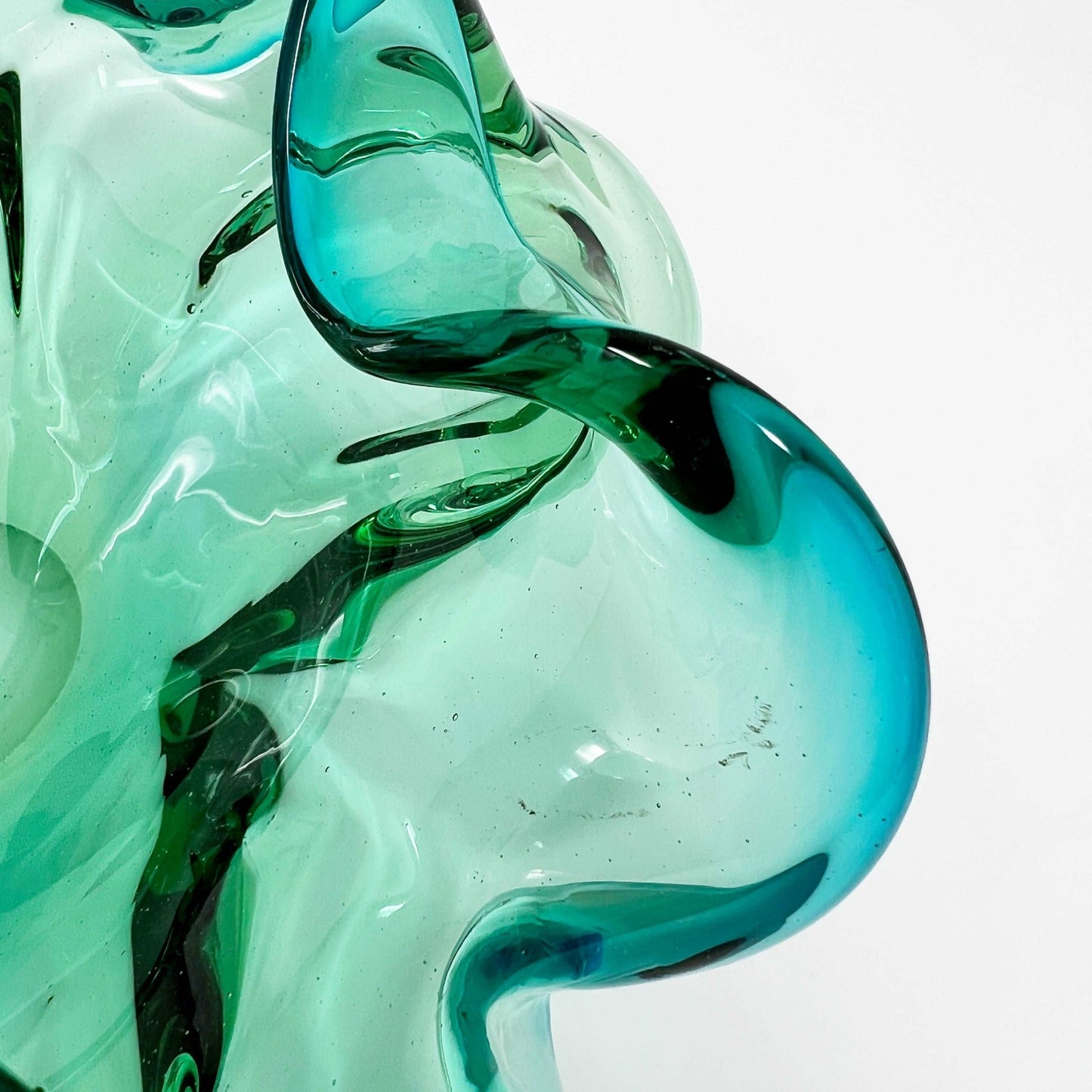 Murano Sommerso Italian Handblown Glass Bowl - Southern Love Interiors