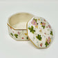 Trinket Box Dish Octagon Shaped Porcelain - Southern Love Interiors